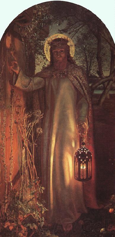 William Holman Hunt The Light of the World France oil painting art
